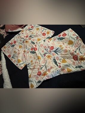 Pillowfort~ Lady Bug Pillow Shams~ 100% Cotton~ 2 shams